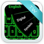 Logo of Green Neon Keyboard android Application 